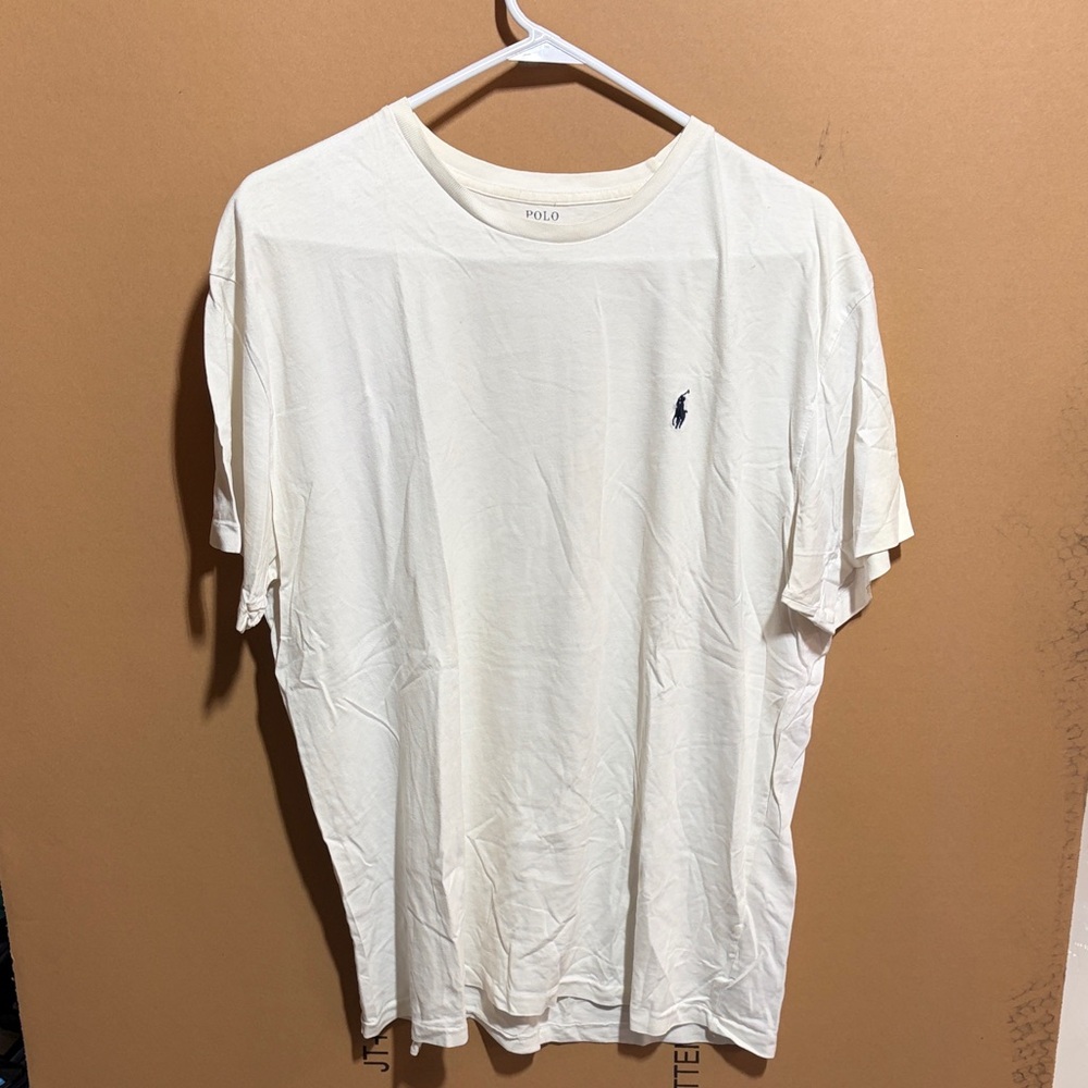 Polo by Ralph Lauren Men's Cream Tee